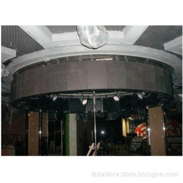 China P12 outdoor flexible led screens wall for shopping sq